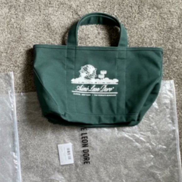Aime Leon Dore Small Unisphere Tote Bag Green - Picture 2 of 3